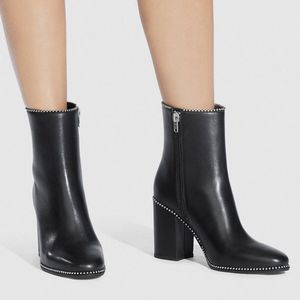 Coach Women's Drea Beadchain Heeled Booties - Black 8M
